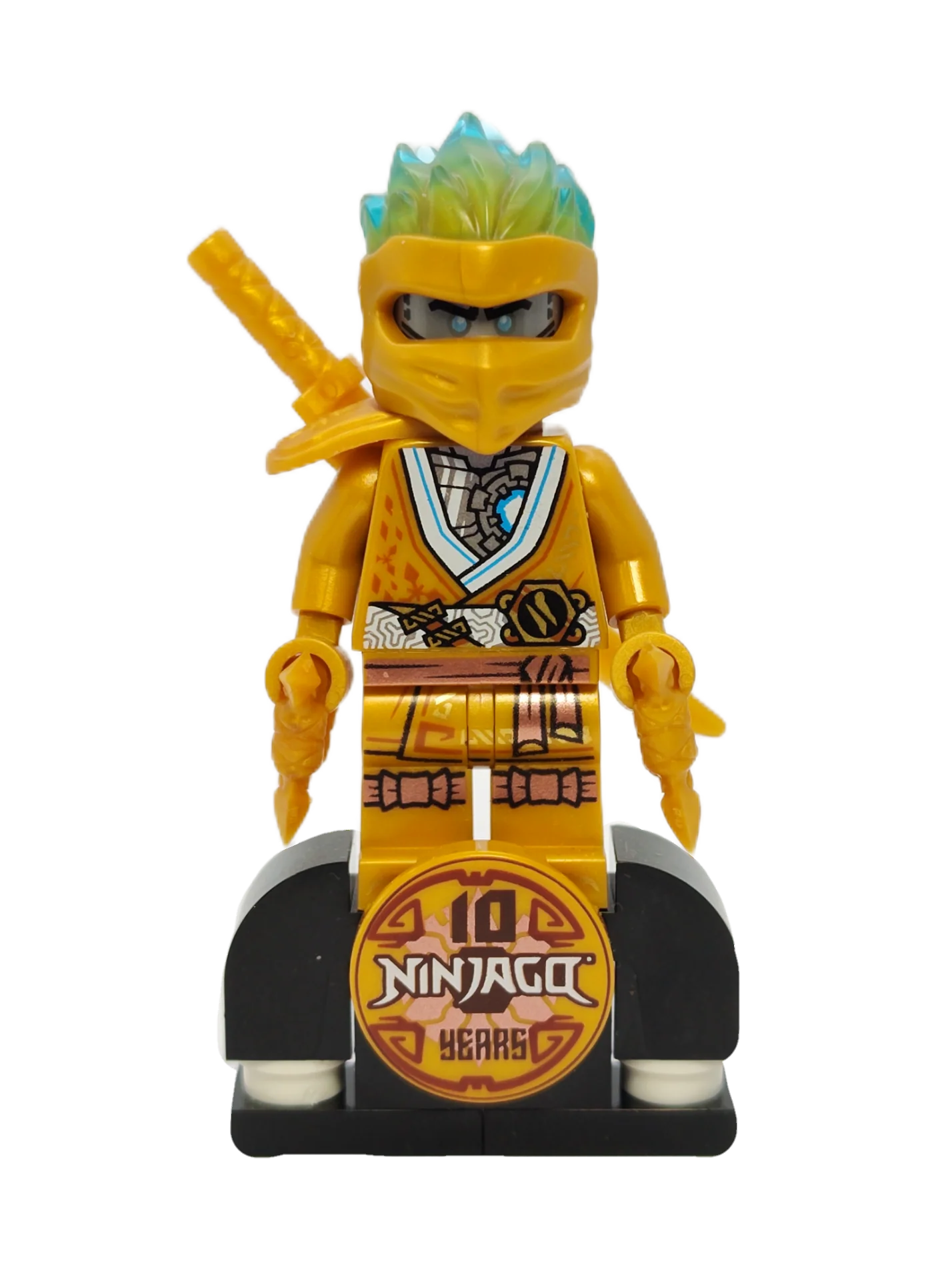 Zane (Golden Ninja) - Legacy, njo0710 - LEGO® Ninjago Minifigure
