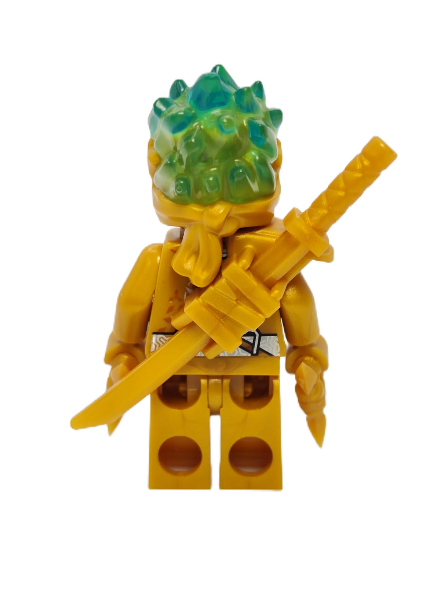 Zane (Golden Ninja) - Legacy, njo0710 - LEGO® Ninjago Minifigure - Image 4