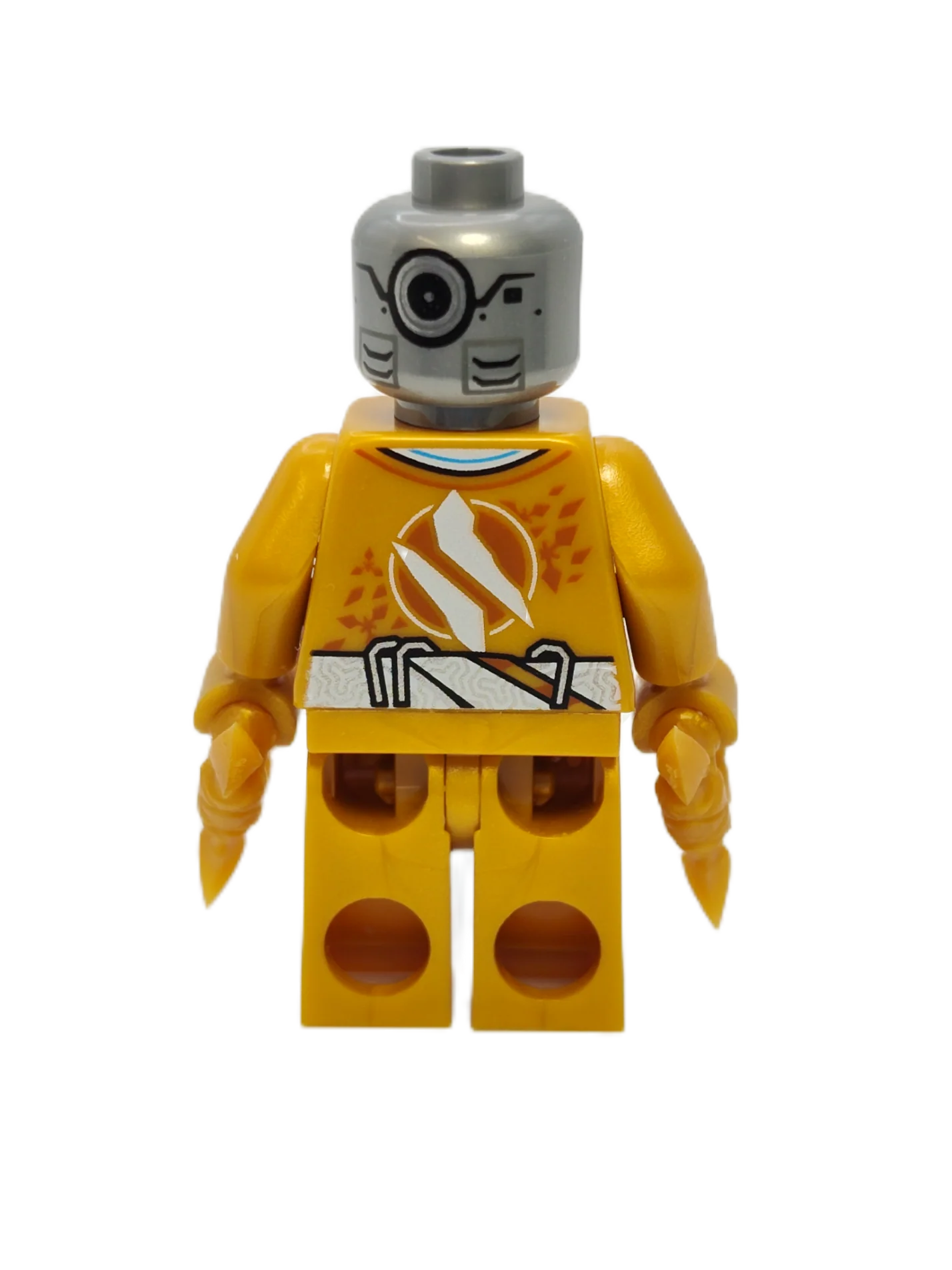 Zane (Golden Ninja) - Legacy, njo0710 - LEGO® Ninjago Minifigure - Image 5