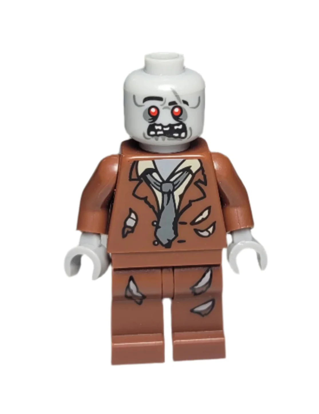 Zombie, Reddish Brown Suit, mof018 - LEGO® Monster Fighters Minifigure